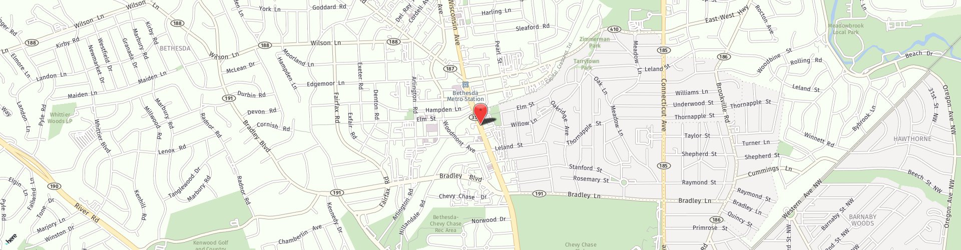 Location Map: 7201 Wisconsin Ave Bethesda, MD 20814